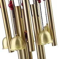 TIMESETL Fengsui Metal Wind Chime for Home Decor (24 inch, Multicolour)-thumb4