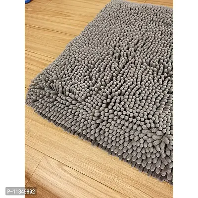 ZeniZeni Microfiber Super Soft Door Mat Skid Solid Bathroom Rugs for Home Bedroom Living Rooms Entrance Size 60x40 cm with 25mm Pile Hight Pack of 3-thumb5