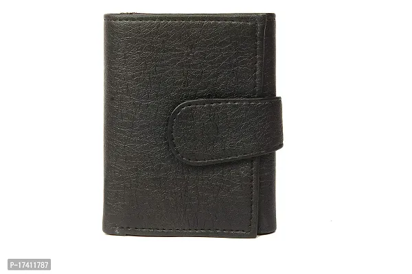 Arsh Enterprises Genuine Leather Wallet for Men [Black]-thumb0