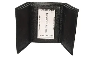 Arsh Enterprises Genuine Leather Wallet for Men [Black]-thumb4