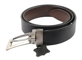 Arsh Enterprises Genuine Leather Reversible Belt For Men-thumb1