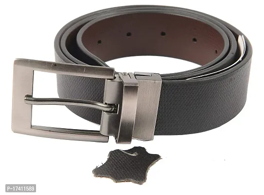 Arsh Enterprises Genuine Leather Reversible Belt For Men-thumb3