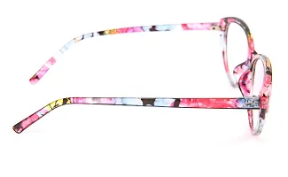 Arsh Enterprises Ladies Cat Eye Full Rim Spectacles Frames For Women [Multicoloured] (Large)-thumb2