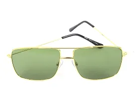 Arsh Enterprises Rectangular Sunglass For Men  Women (Green)-thumb3