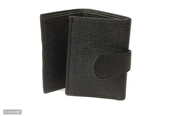 Arsh Enterprises Genuine Leather Wallet for Men [Black]-thumb3