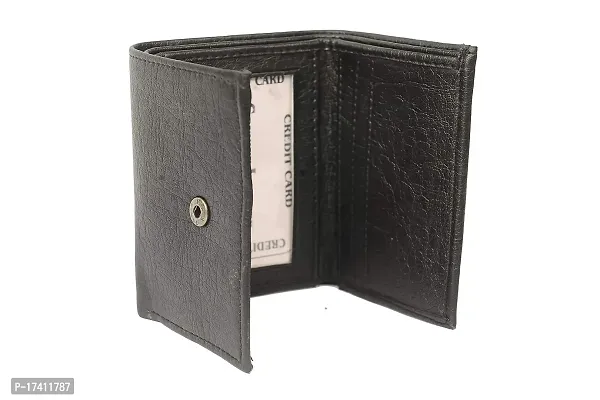 Arsh Enterprises Genuine Leather Wallet for Men [Black]-thumb4