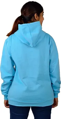 Fancy Elegant Women Sweatshirts (XL) SkyBlue-thumb1