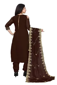 Classic Embroidered Dress Material with Dupatta for Women-thumb3