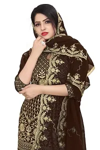 Classic Embroidered Dress Material with Dupatta for Women-thumb1