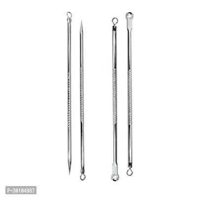 Blackhead Remover Pimple Blemish Extractor Pin Tool  (Pack of 4)-thumb0