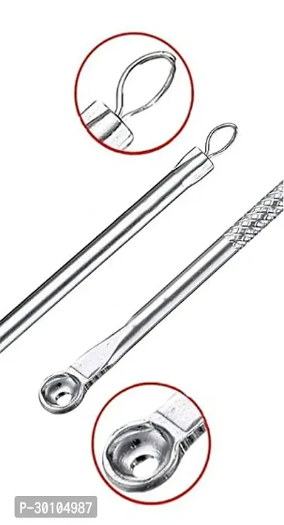 Blackhead Remover Pimple Blemish Extractor Pin Tool  (Pack of 4)-thumb2