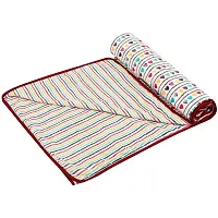 Comfortable Cotton Double Reversible Dohar for Double Bed-thumb1