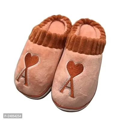 Fur winter plush home slippers for ladies-thumb2