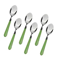 NEW STYLISH PLASTIC, STAINLESS STEEL CUTLERY SET (PACK OF 24)-thumb1