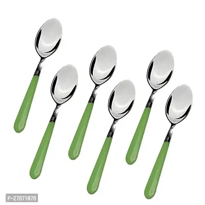 NEW STYLISH PLASTIC, STAINLESS STEEL CUTLERY SET (PACK OF 24)-thumb2
