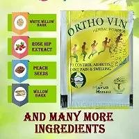 Ortho Vin Herbal Powder | To Control Arthritis Joints Pain  Swelling| pouch pack of 28-thumb1