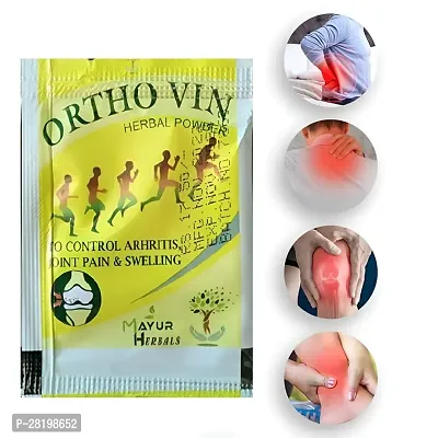 Ortho Vin Herbal Powder | To Control Arthritis Joints Pain  Swelling| pouch pack of 28-thumb3