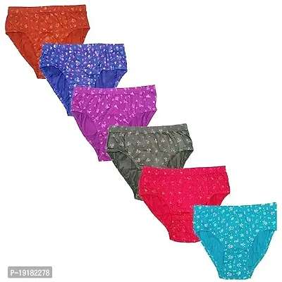 Women's Printed Innerwear Panties Underwear Multicolor (Pack of 5)-thumb0