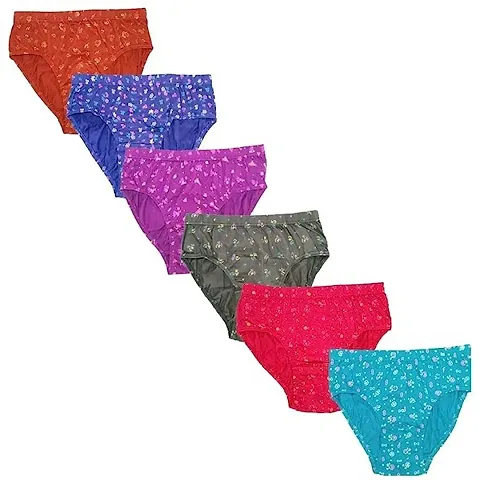 Buy Ninki Fresh Womens Panties Innerwear Combo Ladies Printed Cotton Briefs  Underwear Multicolor Pack of 6 Online In India At Discounted Prices