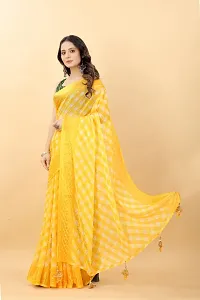 Elegant Brasso Saree With Blouse Piece For Women-thumb1