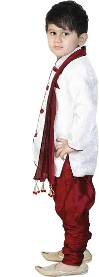 Maroon Embellished Sherwanis-thumb1