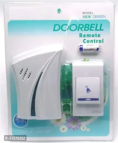 Wireless Calling Remote Door Bell For Home Shop Office Wireless Door Chime Wireless Door Chime  (32 Tunes)-thumb0