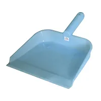 Durable Multi Surface Plastic Dustpan with Handle Pack of 3-thumb2