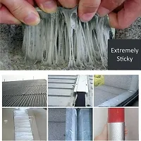 Self-Adhesive Insulation Resistant High Temperature Heat Reflective Aluminium Foil Duct Tape Roll (0.8mm)-thumb4