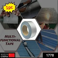 Self-Adhesive Insulation Resistant High Temperature Heat Reflective Aluminium Foil Duct Tape Roll (0.8mm)-thumb1