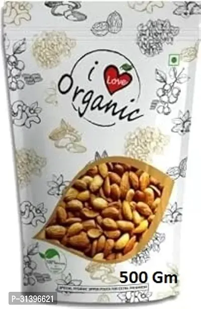 I Love Organic Premium Gurbandi Giri Almond Badam 100 Percent Natural Almonds 500 G