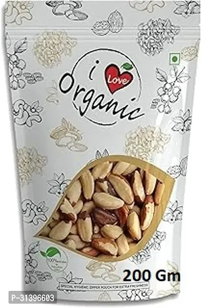 I Love Organic Premium Exotic Brazil Nuts Jumbo Brazil Nuts 200 G