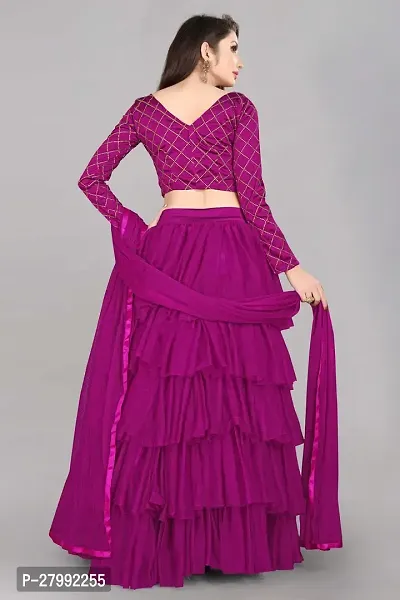 Lehenga Choli Dress Material Pink-thumb2