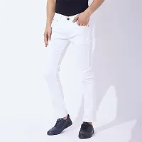 Classic Cotton Solid Jeans for Men-thumb2