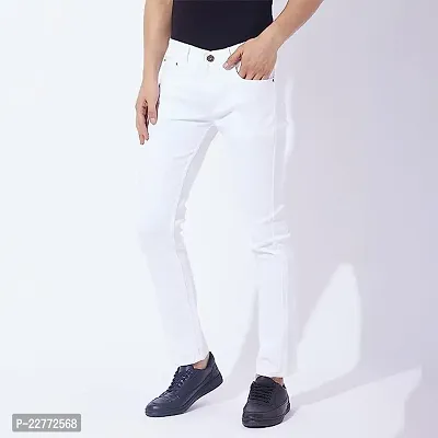 Classic Cotton Solid Jeans for Men-thumb3