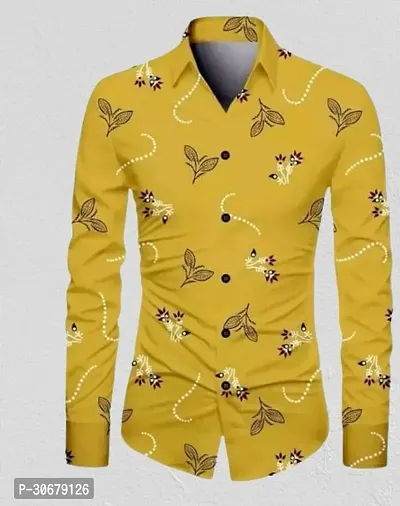 Fancy Polycotton Printed Shirt Fabric For Men