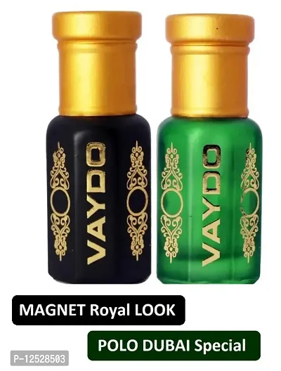 vaydo MAGNET + POLO combo Attar/Perfume, Apply directly (6+6ML) Floral Attar  (Mus