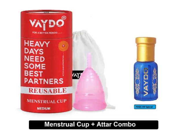 Vaydo Menstrual Cup And Attar Combo