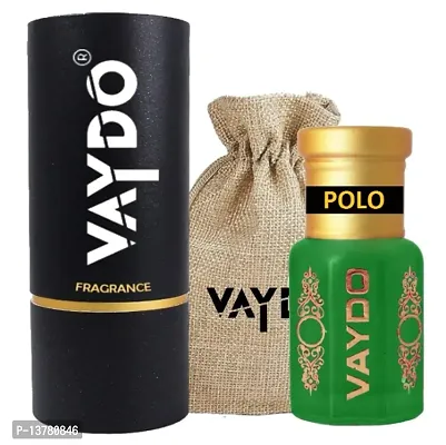 vaydo POLO  Attar/Perfume 6 ML (Long Lasting 24 hrs, Alcohol-Free)MenWomen Floral Attar-thumb0