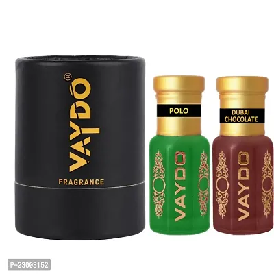 vaydo new Attar Unique Fragrance Long Lasting For Men  Women | Herbal Attar 12 ml combo pack-thumb0