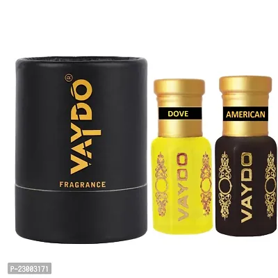 vaydo new Attar Unique Fragrance Long Lasting For Men  Women | Herbal Attar 12 ml combo pack