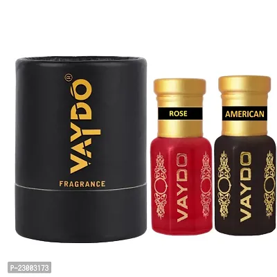 vaydo new Attar Unique Fragrance Long Lasting For Men  Women | Herbal Attar 12 ml combo pack