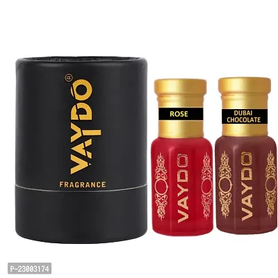 vaydo new Attar Unique Fragrance Long Lasting For Men  Women | Herbal Attar 12 ml combo pack