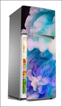 Dope House Large Single Door Fridge Wallpaper And Decal Self Adhesive Fridge Wallpaer_Water Droplet Print-thumb1