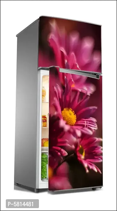 asterLarge Single Door Fridge Wallpaper And Decal Self Adhesive Fridge Wallpaer_Water Droplet Print-thumb2