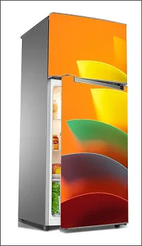 VerticalLarge Single Door Fridge Wallpaper And Decal Self Adhesive Fridge Wallpaer_Water Droplet Print-thumb1