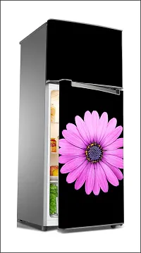 Abstract flower wallpaperLarge Single Door Fridge Wallpaper And Decal Self Adhesive Fridge Wallpaer_Water Droplet Print-thumb1