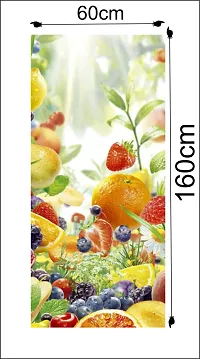 Fruit wallpaper Large Single Door Fridge Wallpaper And Decal Self Adhesive Fridge Wallpaer_Water Droplet Print-thumb2