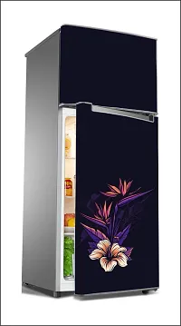 ultraviolet photography flowersLarge Single Door Fridge Wallpaper And Decal Self Adhesive Fridge Wallpaer_Water Droplet Print-thumb1