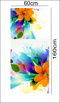 Color flowerLarge Single Door Fridge Wallpaper And Decal Self Adhesive Fridge Wallpaer_Water Droplet Print-thumb2