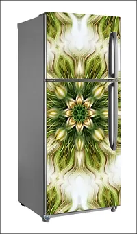 Abstract flower wallpaperLarge Single Door Fridge Wallpaper And Decal Self Adhesive Fridge Wallpaer_Water Droplet Print-thumb1